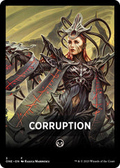 Corruption Theme Card [Phyrexia: All Will Be One Tokens] | Shuffle n Cut Hobbies & Games