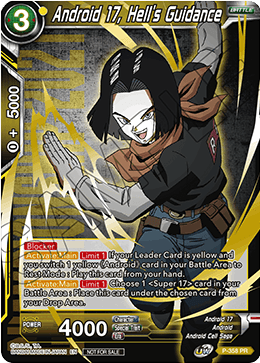 Android 17, Hell's Guidance (P-358) [Tournament Promotion Cards] | Shuffle n Cut Hobbies & Games