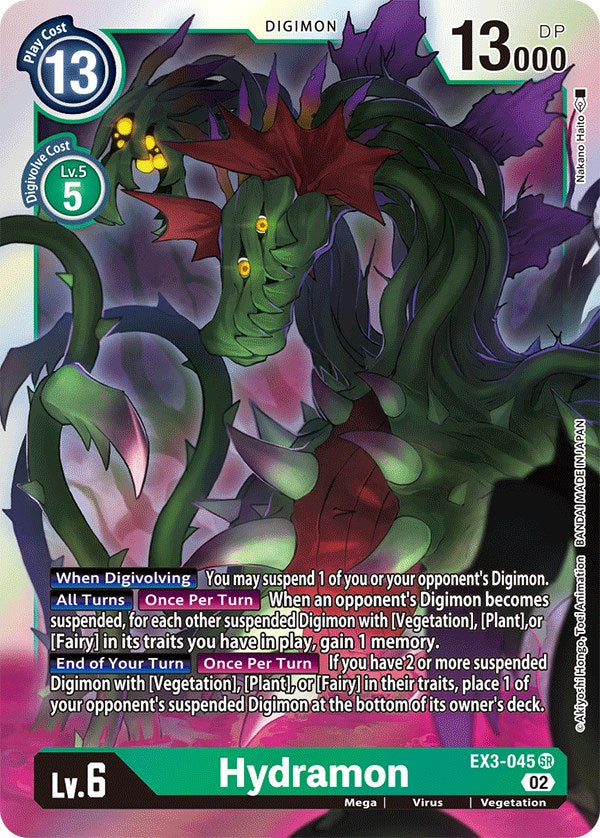 Hydramon [EX3-045] [Draconic Roar] | Shuffle n Cut Hobbies & Games