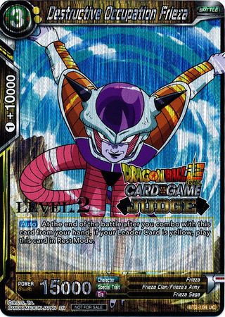 Destructive Occupation Frieza (Level 2) (BT2-104) [Judge Promotion Cards] | Shuffle n Cut Hobbies & Games