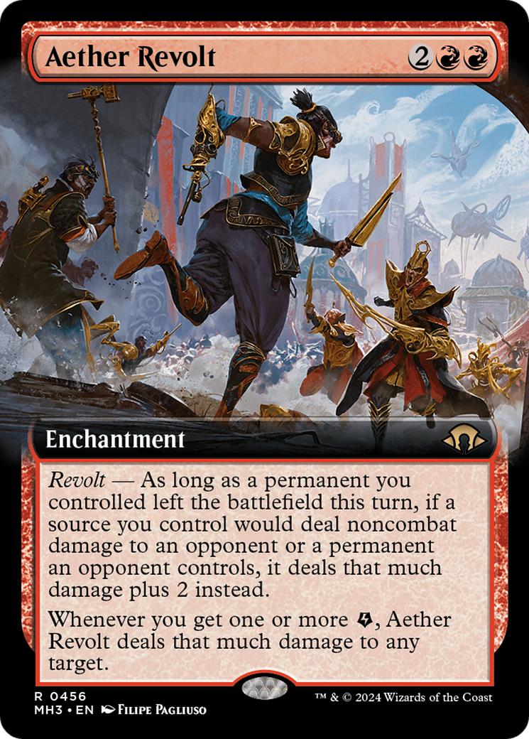 Aether Revolt (Extended Art) [Modern Horizons 3] | Shuffle n Cut Hobbies & Games