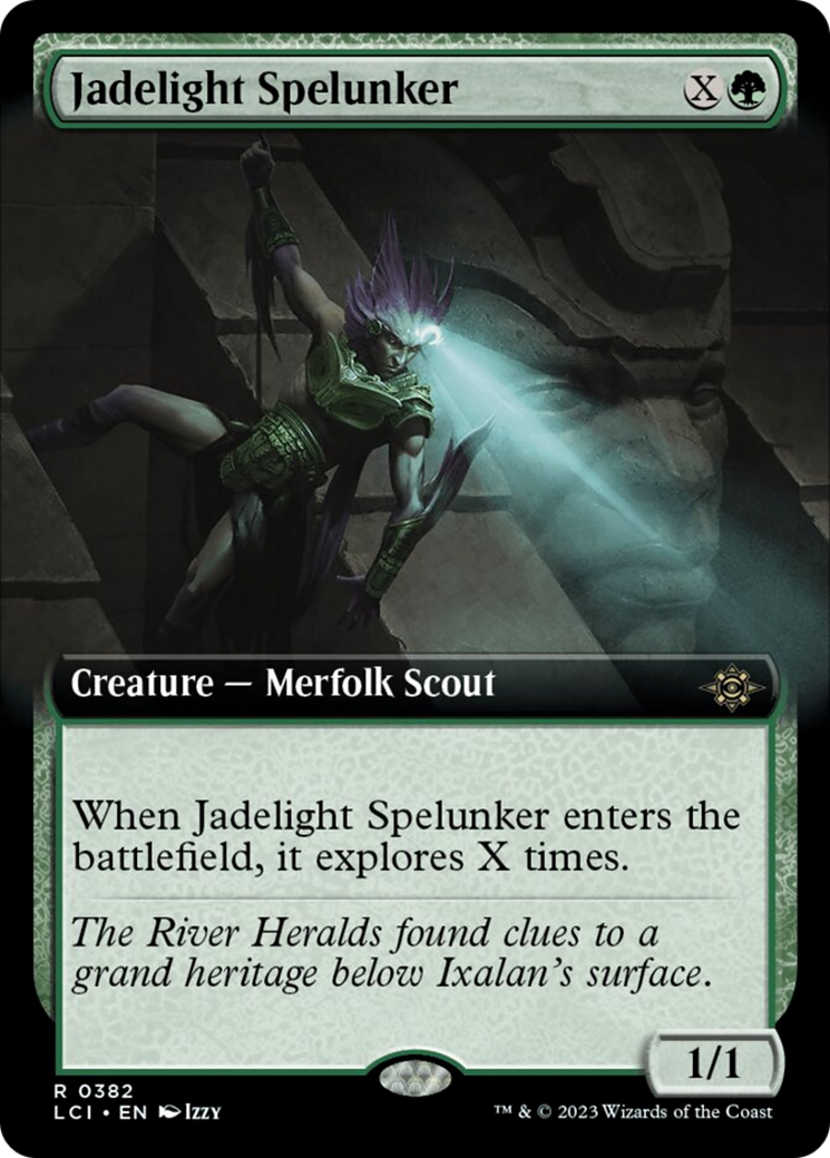 Jadelight Spelunker (Extended Art) [The Lost Caverns of Ixalan] | Shuffle n Cut Hobbies & Games