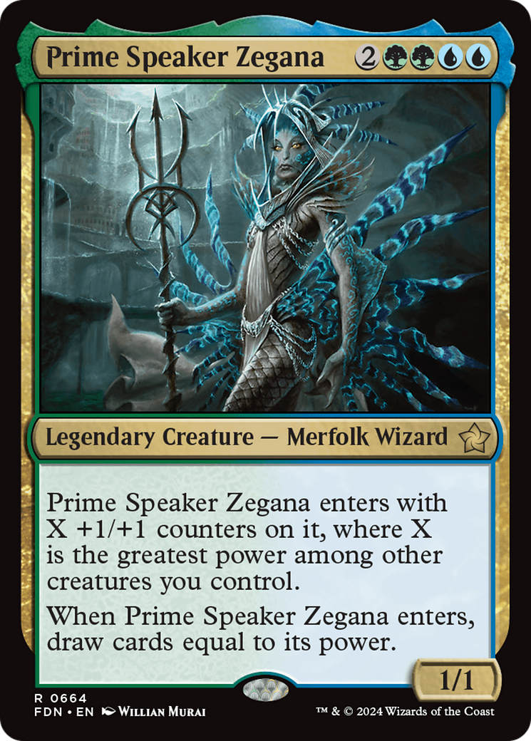 Prime Speaker Zegana [Foundations] | Shuffle n Cut Hobbies & Games