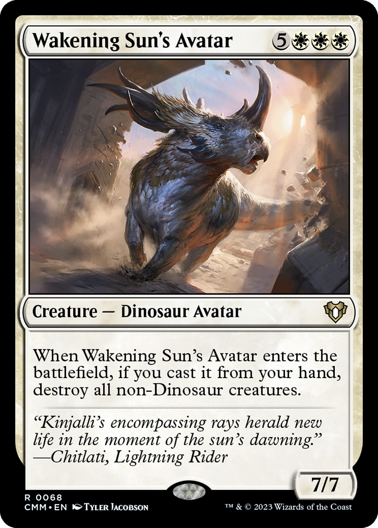 Wakening Sun's Avatar [Commander Masters] | Shuffle n Cut Hobbies & Games