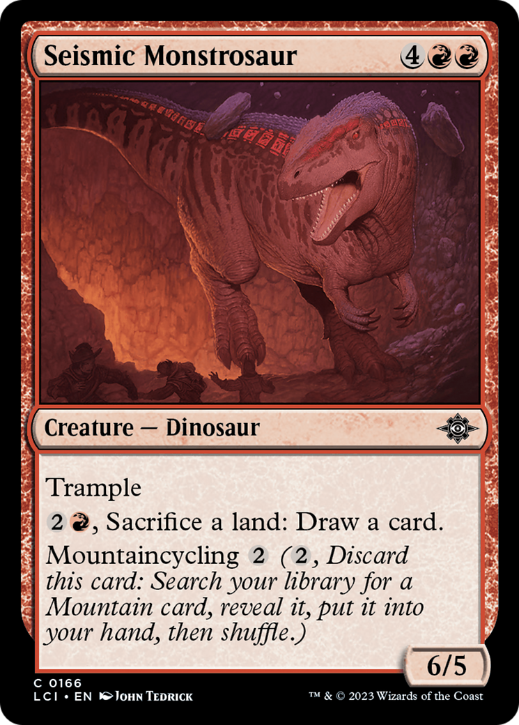 Seismic Monstrosaur [The Lost Caverns of Ixalan] | Shuffle n Cut Hobbies & Games