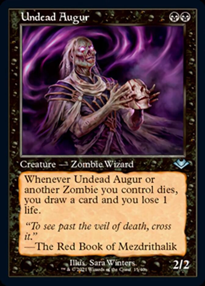 Undead Augur (Retro Foil Etched) [Modern Horizons] | Shuffle n Cut Hobbies & Games