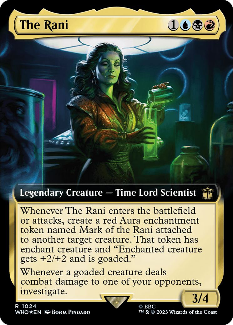 The Rani (Extended Art) (Surge Foil) [Doctor Who] | Shuffle n Cut Hobbies & Games