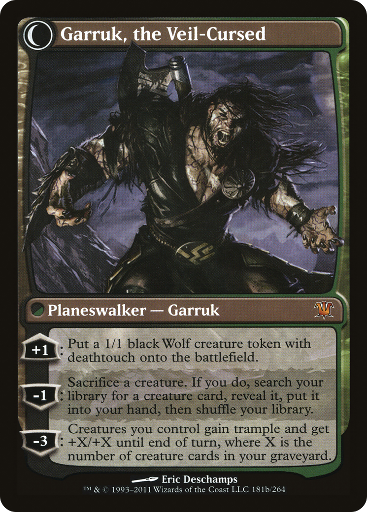 Garruk Relentless // Garruk, the Veil-Cursed [Secret Lair: From Cute to Brute] | Shuffle n Cut Hobbies & Games