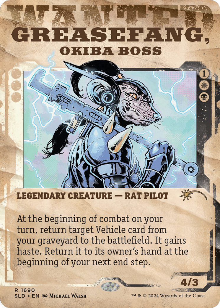 Greasefang, Okiba Boss [Secret Lair Drop Series] | Shuffle n Cut Hobbies & Games