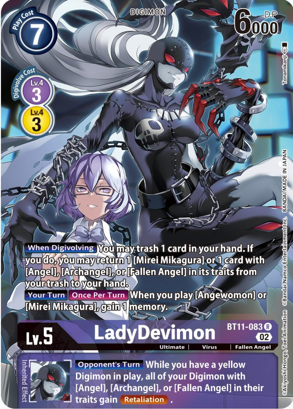 LadyDevimon [BT11-083] (Alternate Art) [Dimensional Phase] | Shuffle n Cut Hobbies & Games