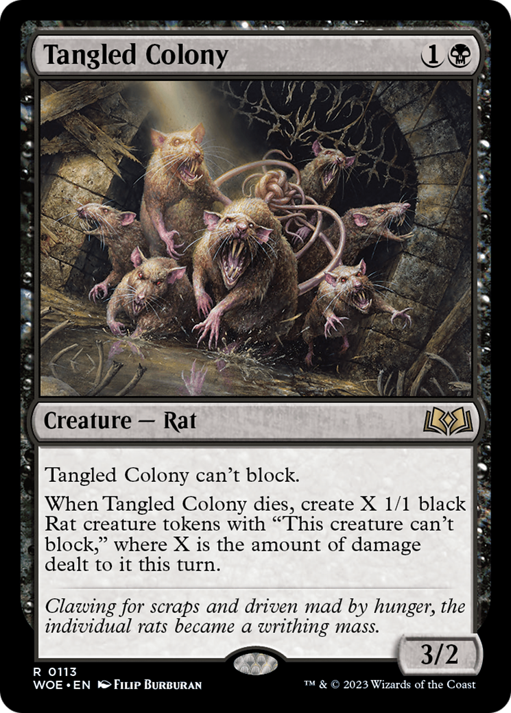 Tangled Colony [Wilds of Eldraine] | Shuffle n Cut Hobbies & Games