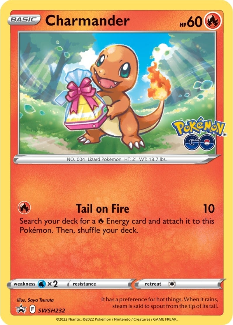 Charmander (SWSH232) [Sword & Shield: Black Star Promos] | Shuffle n Cut Hobbies & Games