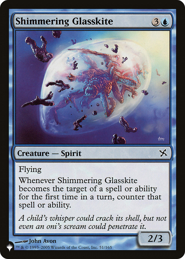 Shimmering Glasskite [The List] | Shuffle n Cut Hobbies & Games