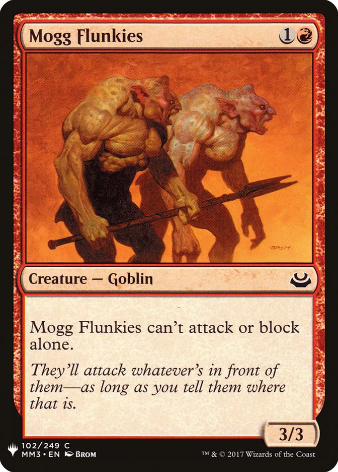 Mogg Flunkies [Mystery Booster] | Shuffle n Cut Hobbies & Games