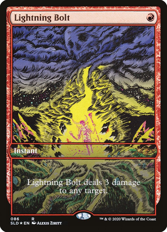 Lightning Bolt (086) [Secret Lair Drop Series] | Shuffle n Cut Hobbies & Games