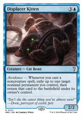 Displacer Kitten (White Border) [Mystery Booster 2] | Shuffle n Cut Hobbies & Games