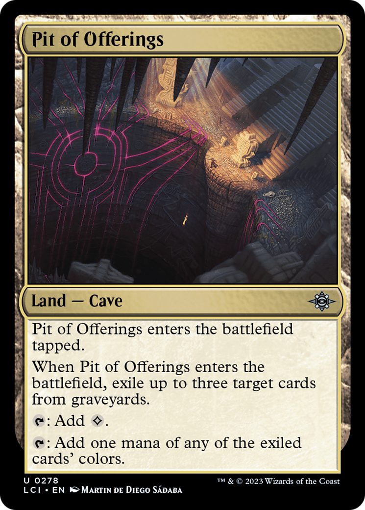 Pit of Offerings [The Lost Caverns of Ixalan] | Shuffle n Cut Hobbies & Games