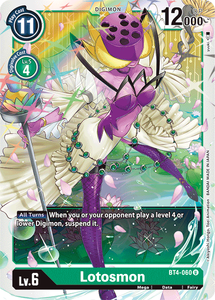 Lotosmon [BT4-060] [Great Legend] | Shuffle n Cut Hobbies & Games