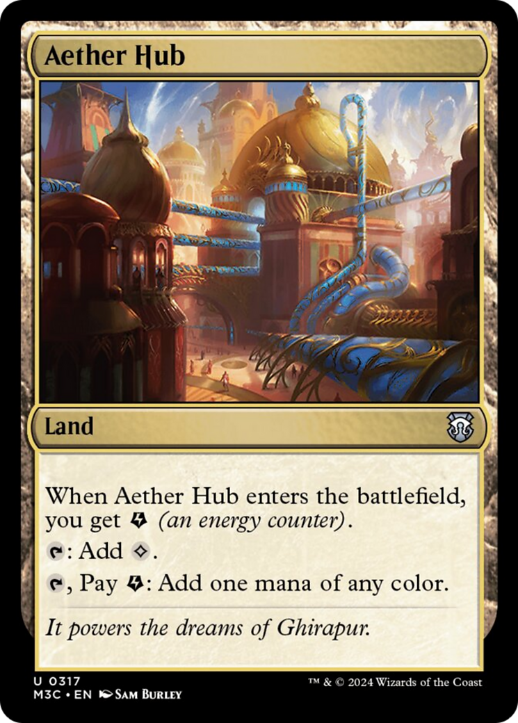 Aether Hub [Modern Horizons 3 Commander] | Shuffle n Cut Hobbies & Games
