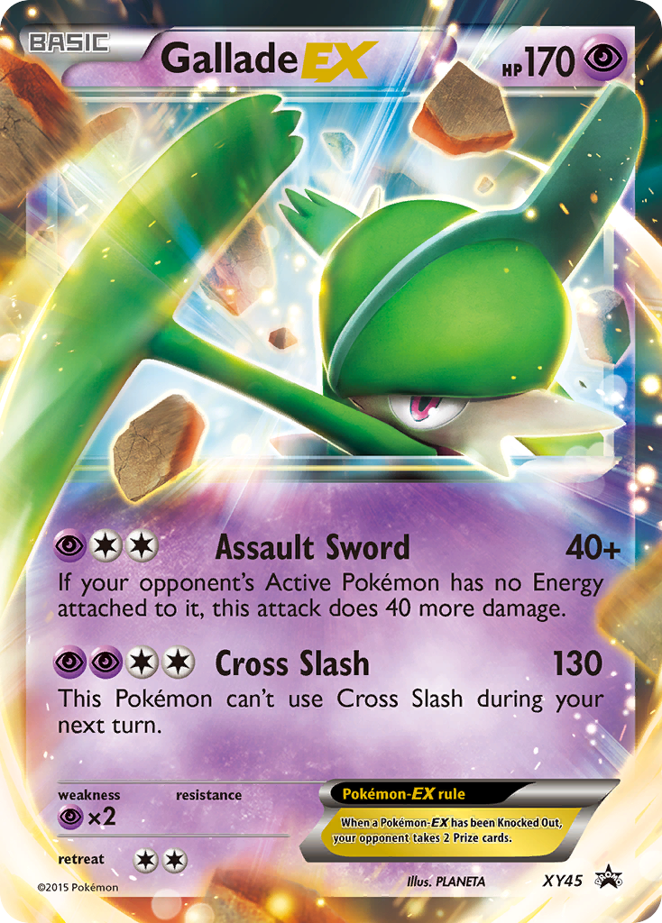 Gallade EX (XY45) [XY: Black Star Promos] | Shuffle n Cut Hobbies & Games