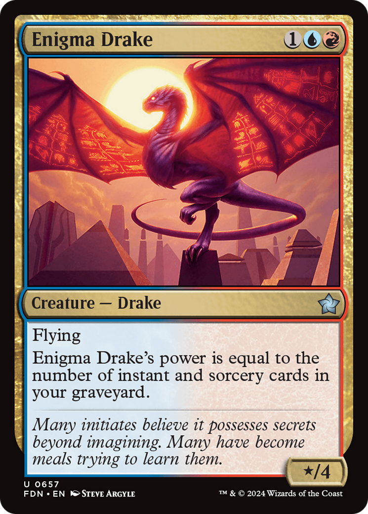 Enigma Drake [Foundations] | Shuffle n Cut Hobbies & Games