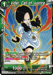 Videl, Call of Justice (P-347) [Tournament Promotion Cards] | Shuffle n Cut Hobbies & Games