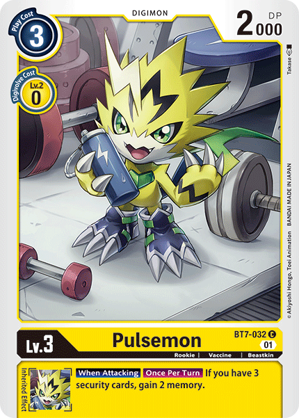 Pulsemon [BT7-032] [Next Adventure] | Shuffle n Cut Hobbies & Games