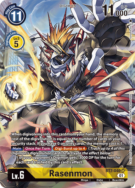 Rasenmon [BT7-040] (Alternate Art) [Next Adventure] | Shuffle n Cut Hobbies & Games