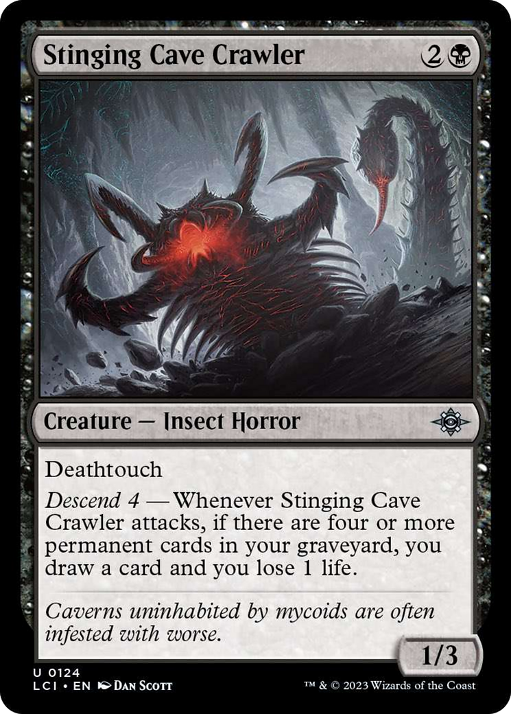 Stinging Cave Crawler [The Lost Caverns of Ixalan] | Shuffle n Cut Hobbies & Games