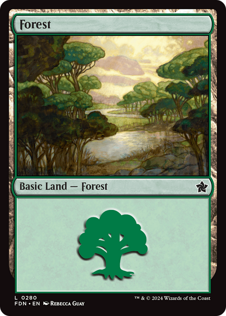 Forest (0280) [Foundations] | Shuffle n Cut Hobbies & Games