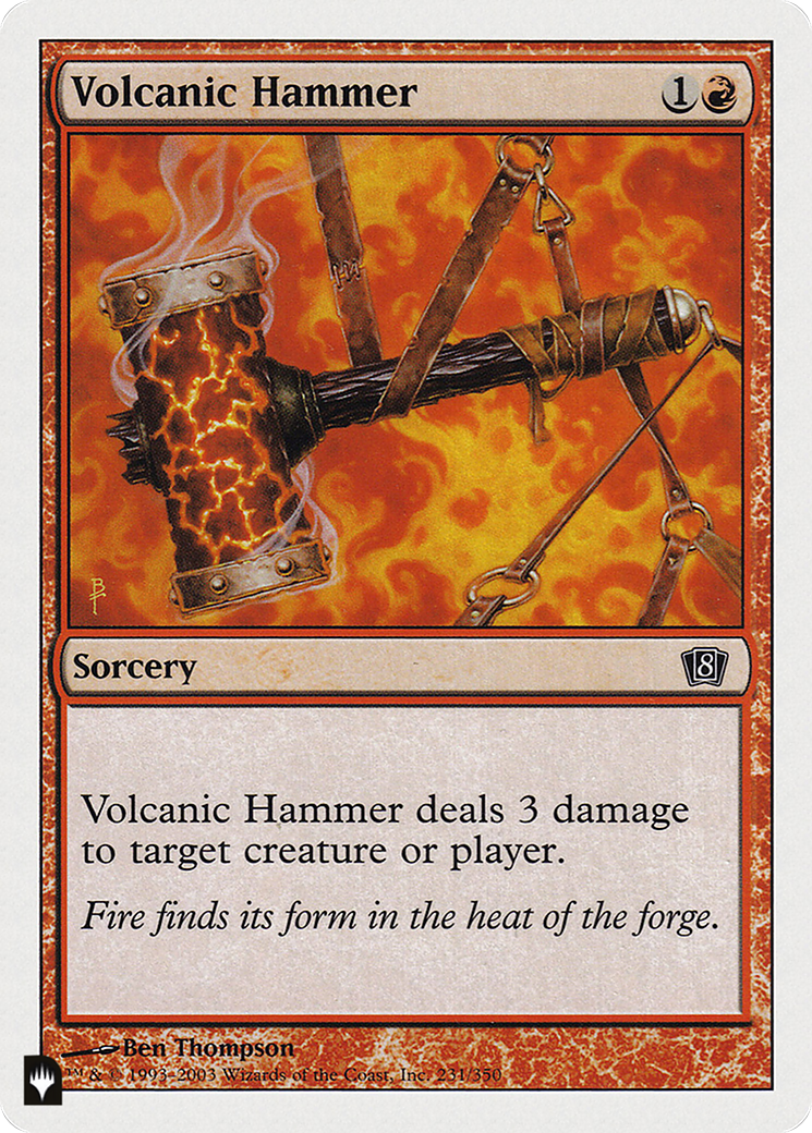 Volcanic Hammer [The List] | Shuffle n Cut Hobbies & Games