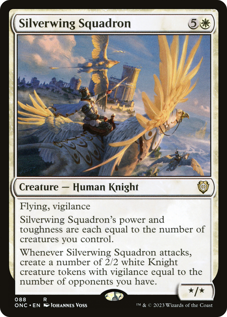 Silverwing Squadron [Phyrexia: All Will Be One Commander] | Shuffle n Cut Hobbies & Games