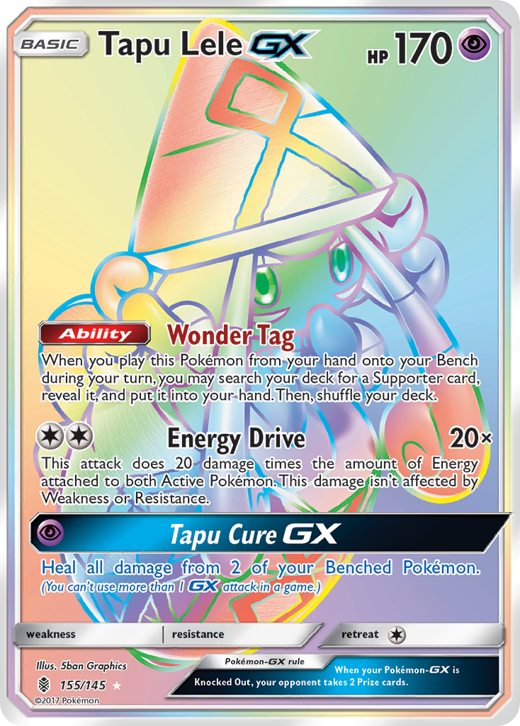 Tapu Lele GX (155/145) [Sun & Moon: Guardians Rising] | Shuffle n Cut Hobbies & Games