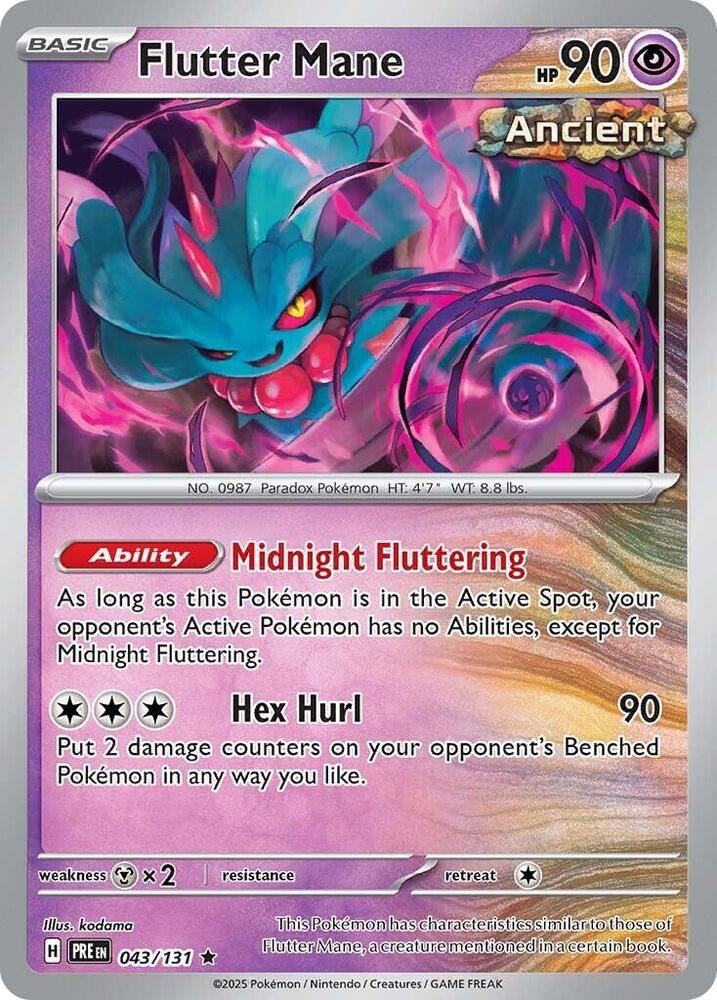 Flutter Mane (043/131) [Scarlet & Violet: Prismatic Evolutions] | Shuffle n Cut Hobbies & Games