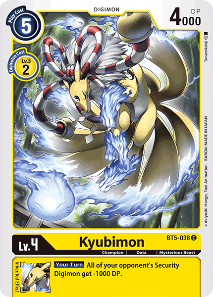 Kyubimon [BT5-038] [Battle of Omni] | Shuffle n Cut Hobbies & Games