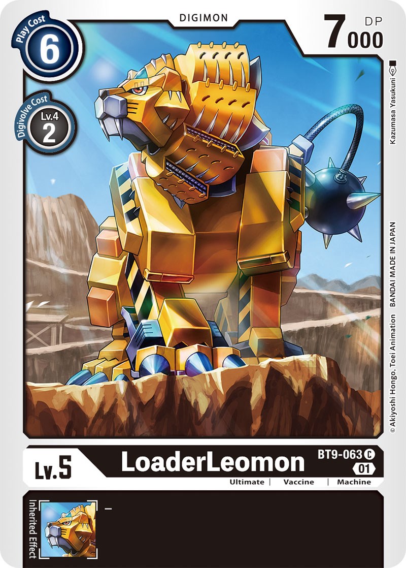 LoaderLeomon [BT9-063] [X Record] | Shuffle n Cut Hobbies & Games