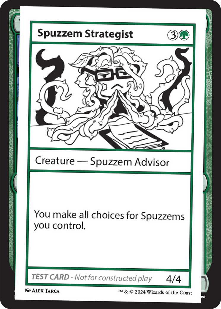 Spuzzem Strategist [Mystery Booster 2 Playtest Cards] | Shuffle n Cut Hobbies & Games