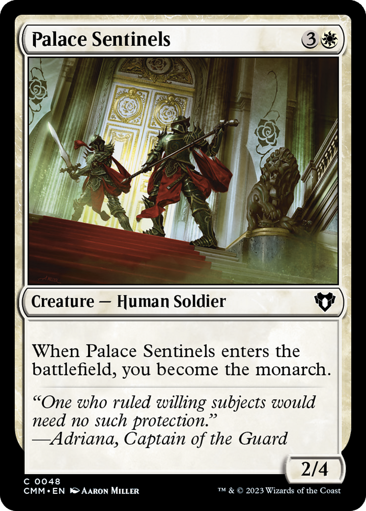 Palace Sentinels [Commander Masters] | Shuffle n Cut Hobbies & Games