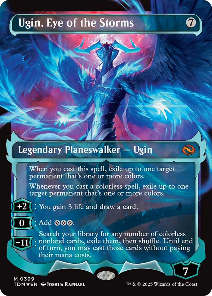 Ugin, Eye of the Storms (Showcase) [Tarkir: Dragonstorm] | Shuffle n Cut Hobbies & Games