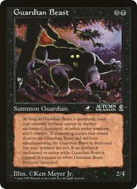 Guardian Beast (4th Place) (Oversized) [Oversize Cards] | Shuffle n Cut Hobbies & Games