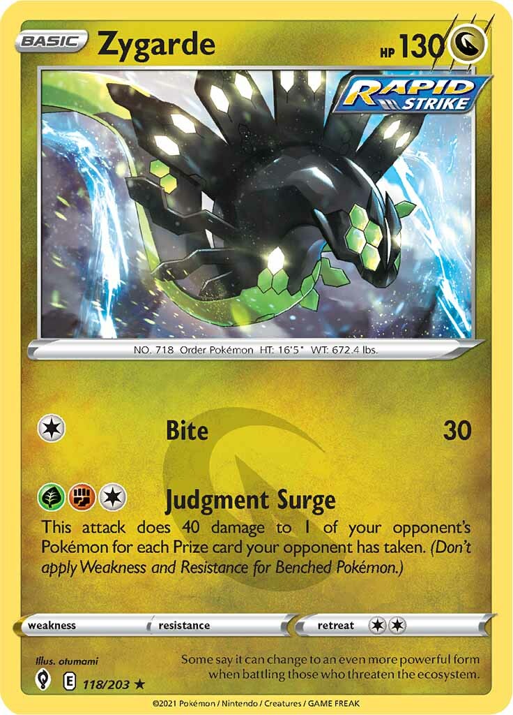 Zygarde (118/203) [Sword & Shield: Evolving Skies] | Shuffle n Cut Hobbies & Games