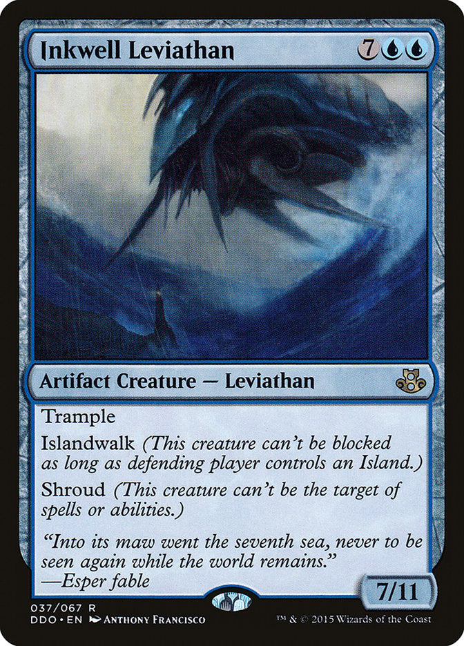 Inkwell Leviathan [Duel Decks: Elspeth vs. Kiora] | Shuffle n Cut Hobbies & Games