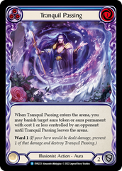 Tranquil Passing (Blue) [DYN223] (Dynasty)  Rainbow Foil | Shuffle n Cut Hobbies & Games