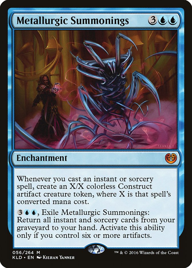 Metallurgic Summonings [Kaladesh] | Shuffle n Cut Hobbies & Games