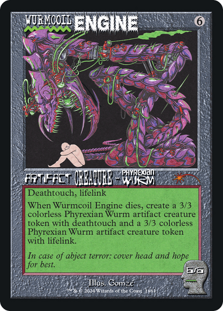 Wurmcoil Engine (Rainbow Foil) [Secret Lair Drop Series] | Shuffle n Cut Hobbies & Games