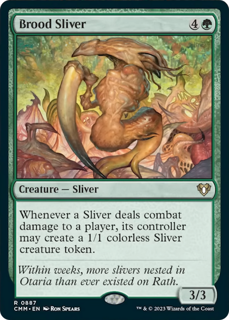 Brood Sliver [Commander Masters] | Shuffle n Cut Hobbies & Games