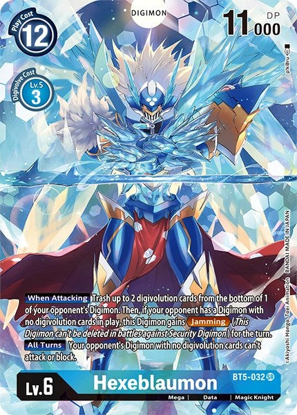 Hexeblaumon [BT5-032] (Alternate Art) [Dimensional Phase] | Shuffle n Cut Hobbies & Games