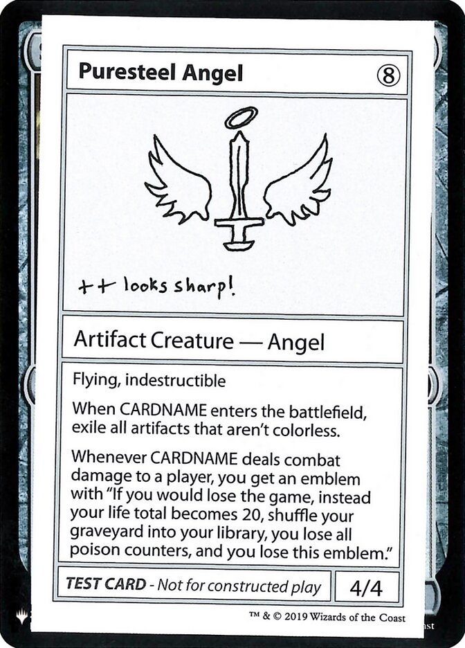 Puresteel Angel [The List] | Shuffle n Cut Hobbies & Games