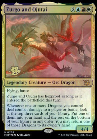 Zurgo and Ojutai [March of the Machine Prerelease Promos] | Shuffle n Cut Hobbies & Games