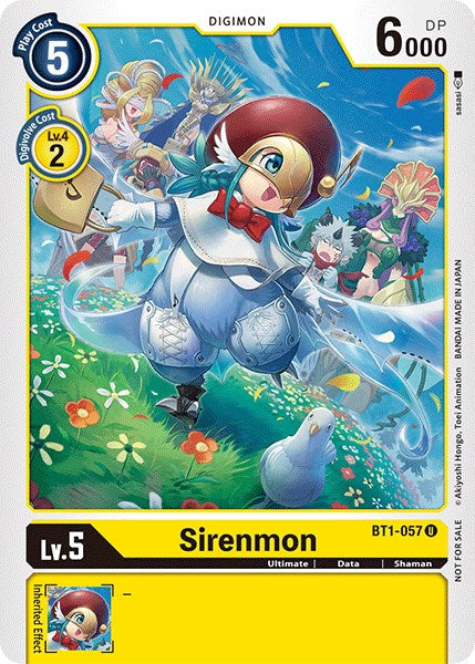 Sirenmon [BT1-057] (Winner Pack Double Diamond) [Release Special Booster Promos] | Shuffle n Cut Hobbies & Games